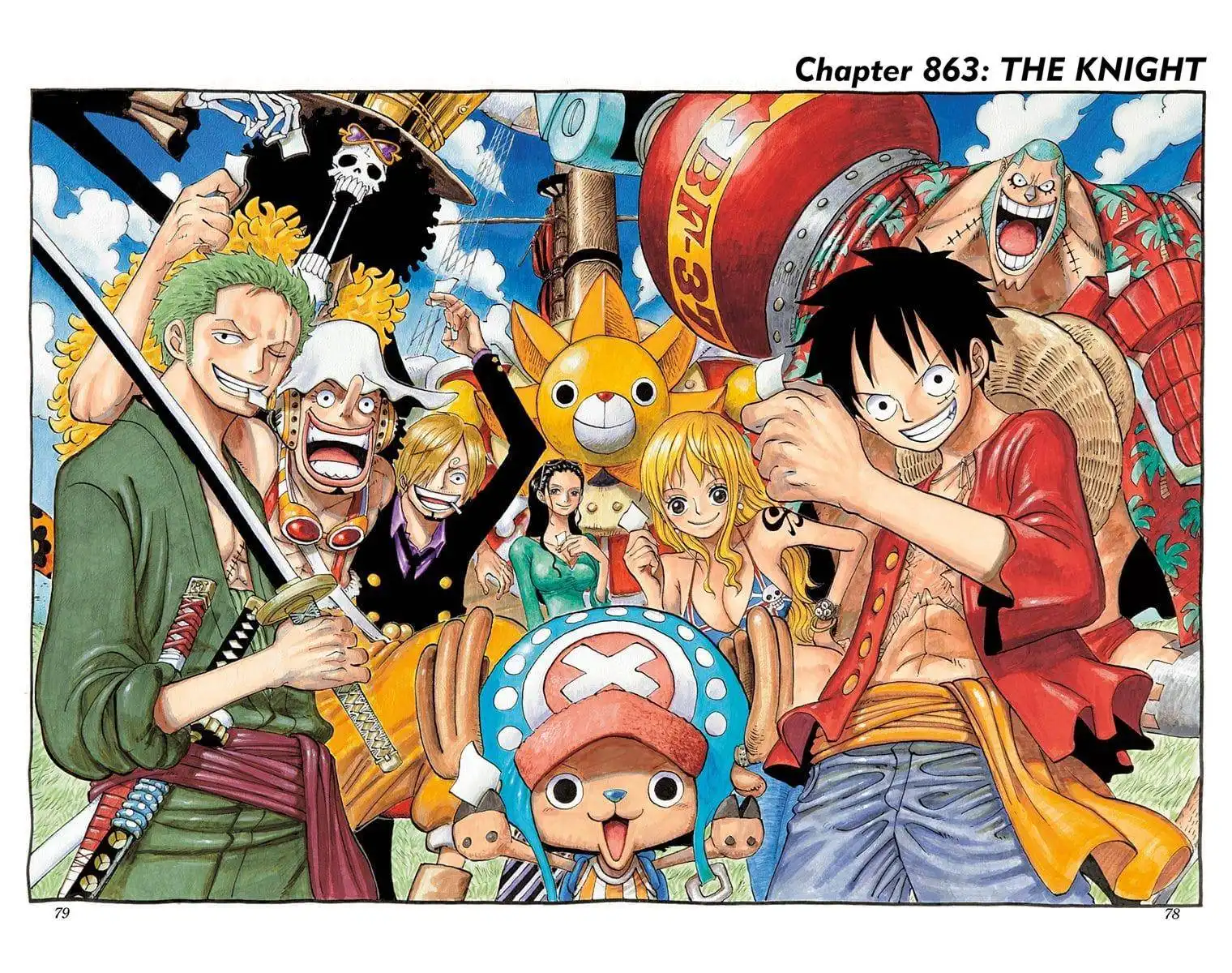 One Piece - Digital Colored Comics Chapter 863 1